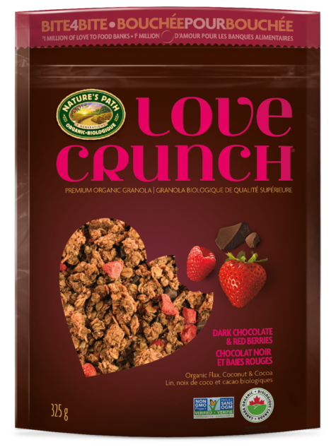 Nature's Path Love Crunch Dark Chocolate & Red Berries Granola (325g)