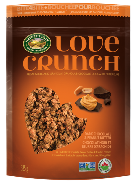 Nature's Path Love Crunch Dark Chocolate & Peanut Butter Granola (325g)