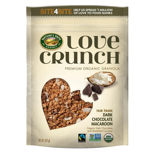 Nature's Path Love Crunch Dark Chocolate Macaroon Granola (700g)
