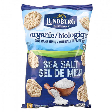 Lundberg Organic Sea Salt Rice Cake Minis (142g)