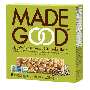 MadeGood Apple Cinnamon Granola Bars (5 Bars)