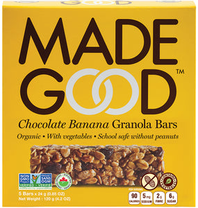 MadeGood Chocolate Banana Granola Bars (5 Bars)