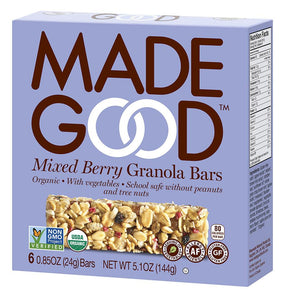 MadeGood Mixed Berry Granola Bars (5 Bars)
