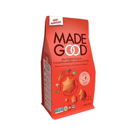 Made Good Pizza Star Puffed Crackers (121g)
