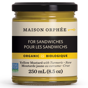 Maison Orphee Yellow Mustard with Turmeric (250ml)