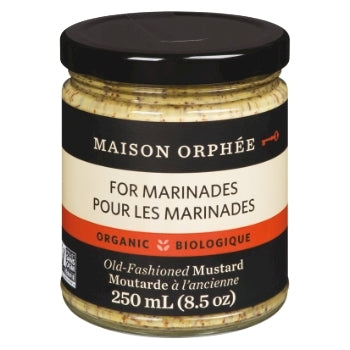 Maison Orphee Organic Old-Fashioned Mustard (250ml)