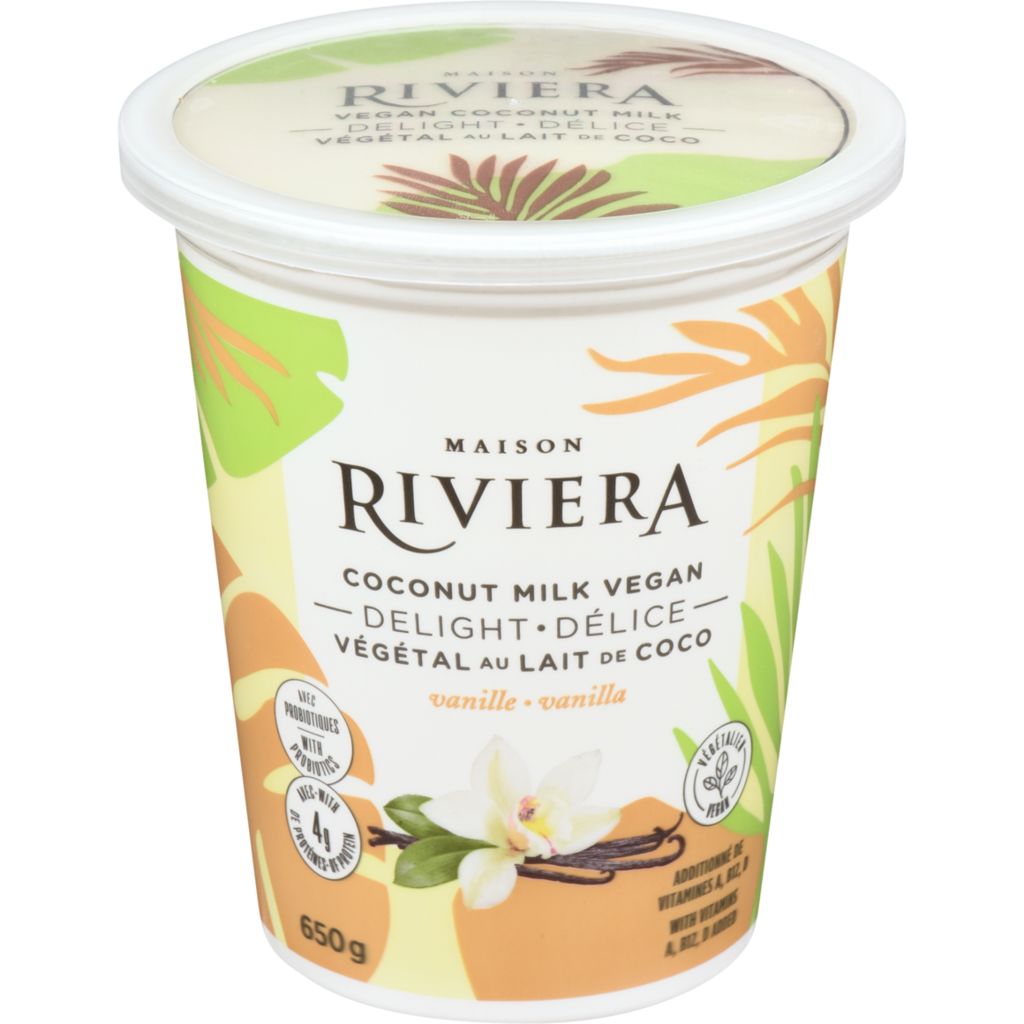 Maison Riviera Coconut Milk Yogurt Vanilla (650g)