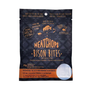 MeatChops Grass-Fed Bison Bites (35g)
