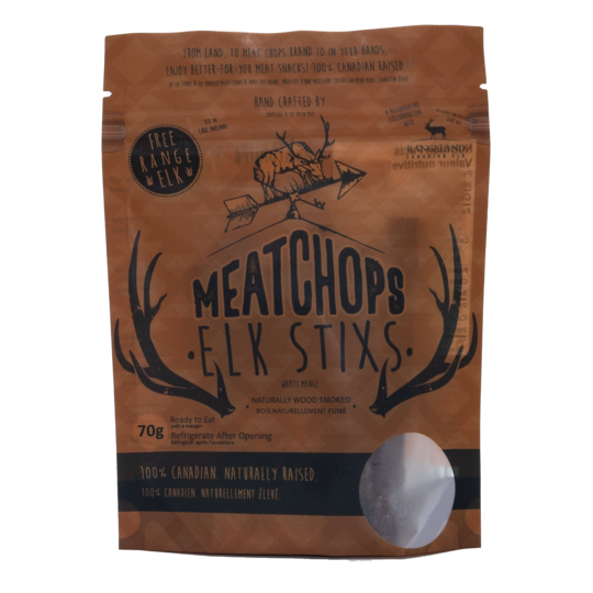 MeatChops Free Range Elk Stix (70g)