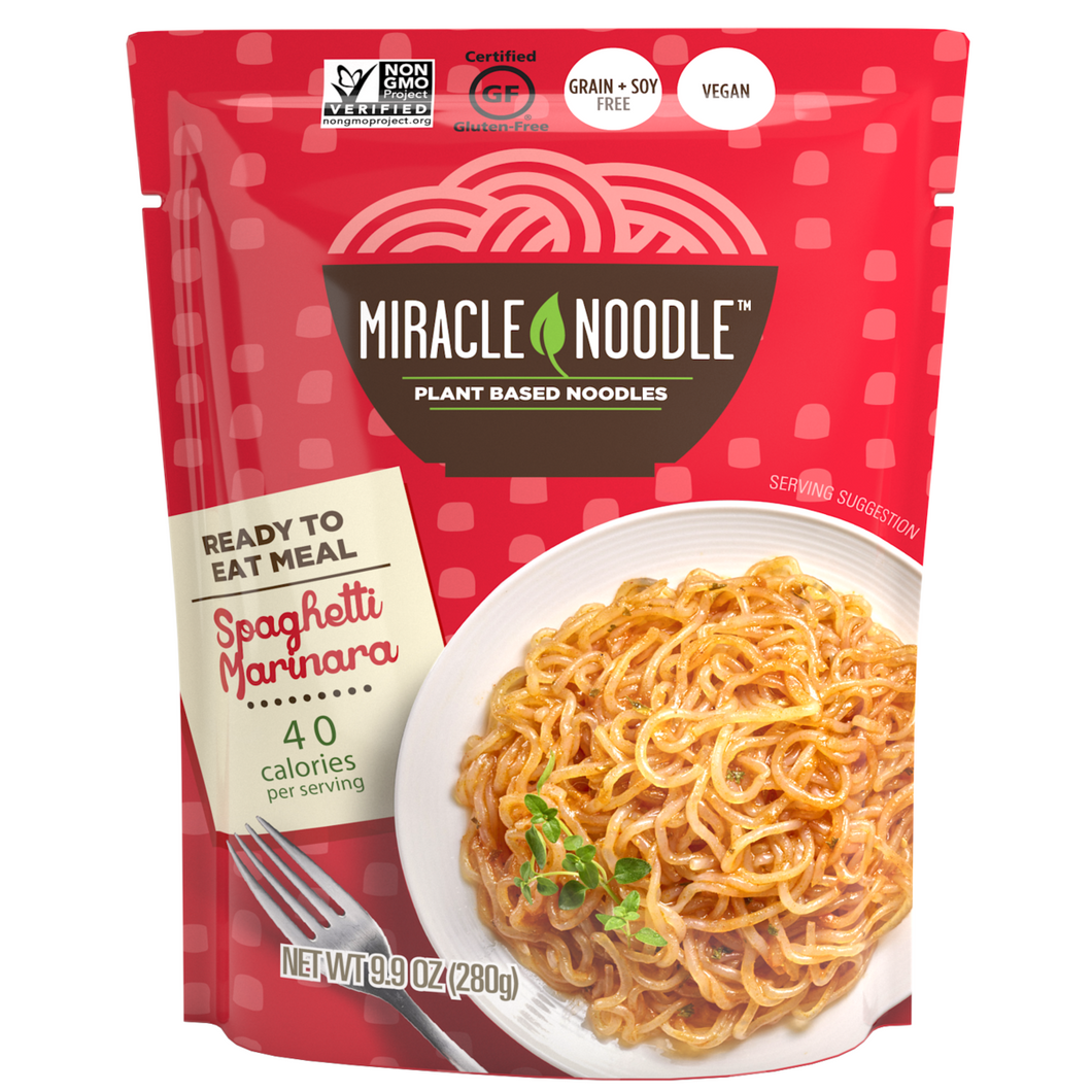 Miracle Noodle Spaghetti Marinara - Ready to Eat Meal (280g)