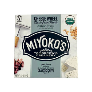 Miyoko's Vegan Cheese Wheel Classic Chive (184g)