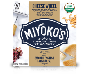 Miyoko's Vegan Cheese Wheel Smoked Farmhouse Style (184g)