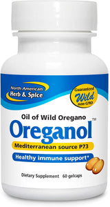NA Herb & Spice Oreganol P73 Oil of Oregano (60 gelcaps)
