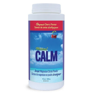 Natural Calm Magnesium Citrate Powder Cherry (16oz.)