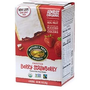 Nature's Path Frosted Berry Strawberry Toaster Pastries (6/Pack)