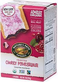Nature's Path Frosted Cherry Pomegranate Toaster Pastries (6/Pack)