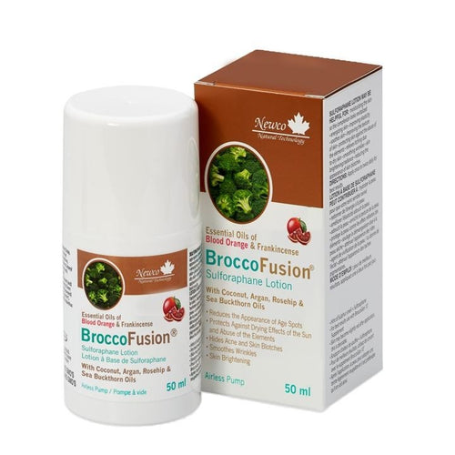 Newco BroccoFusion Sulforaphane Lotion Blood Orange & Frankincense (50ml)