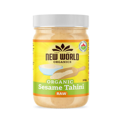 New World Organic Raw Sesame Tahini (500g)