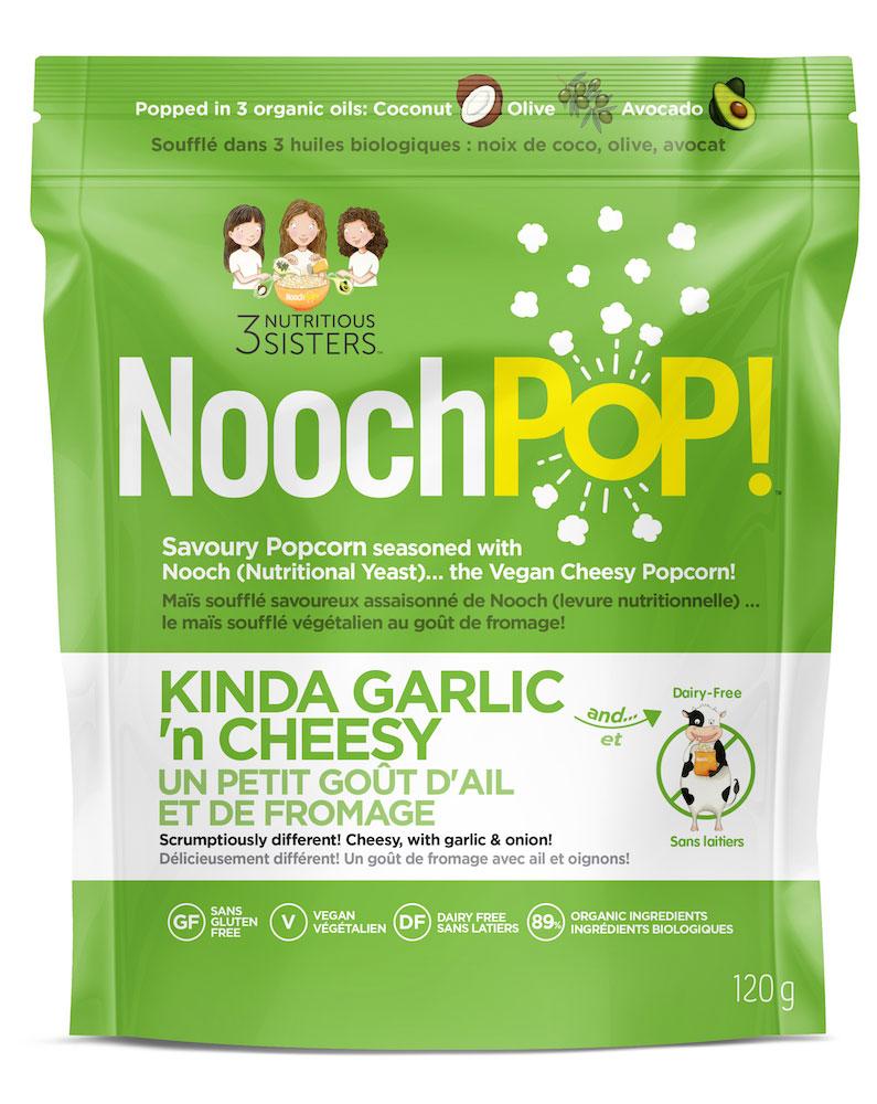 NoochPOP! Kinda Garlic Popcorn (120g)