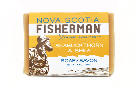Nova Scotia Fisherman Seabuckthorn & Shea Soap (136g)