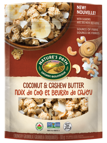 Nature's Path Coconut & Cashew Butter Granola (312g)