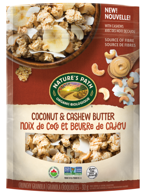 Nature's Path Coconut & Cashew Butter Granola (312g)