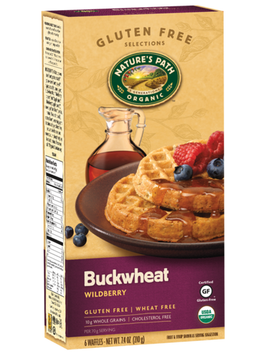 Nature's Path Buckwheat Wildberry Waffles (6 pack)
