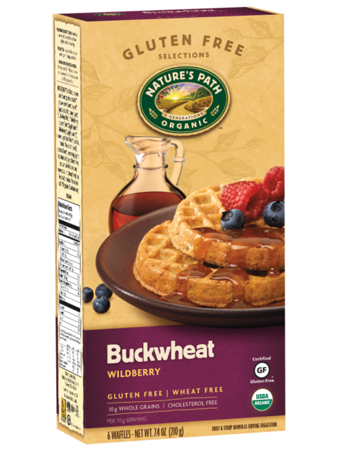 Nature's Path Buckwheat Wildberry Waffles (6 pack)