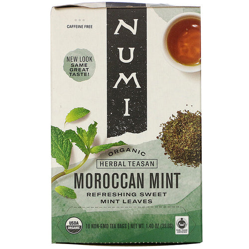 Numi Organic Moroccan Mint Tea (18 Bags)