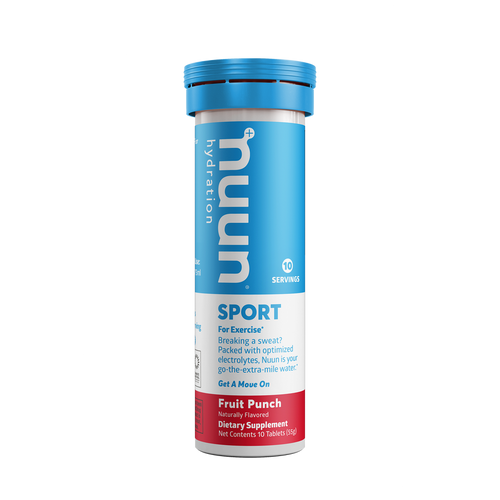Nuun Sport Electrolyte Supplement Fruit Punch (10 Tablets)