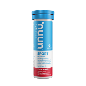 Nuun Sport Electrolyte Supplement Fruit Punch (10 Tablets)