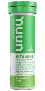 Nuun Vitamins Electrolyte Supplement Tangerine Lime (10 tablets)