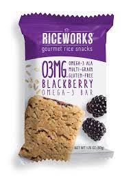 Riceworks O3MG Blackberry Fruit Bar (50g)