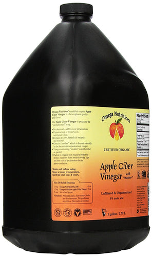 Omega Nutrition Apple Cider Vinegar (3.78L)
