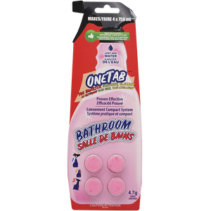 OneTab Bathroom Cleaner Tablets (4/Pack)