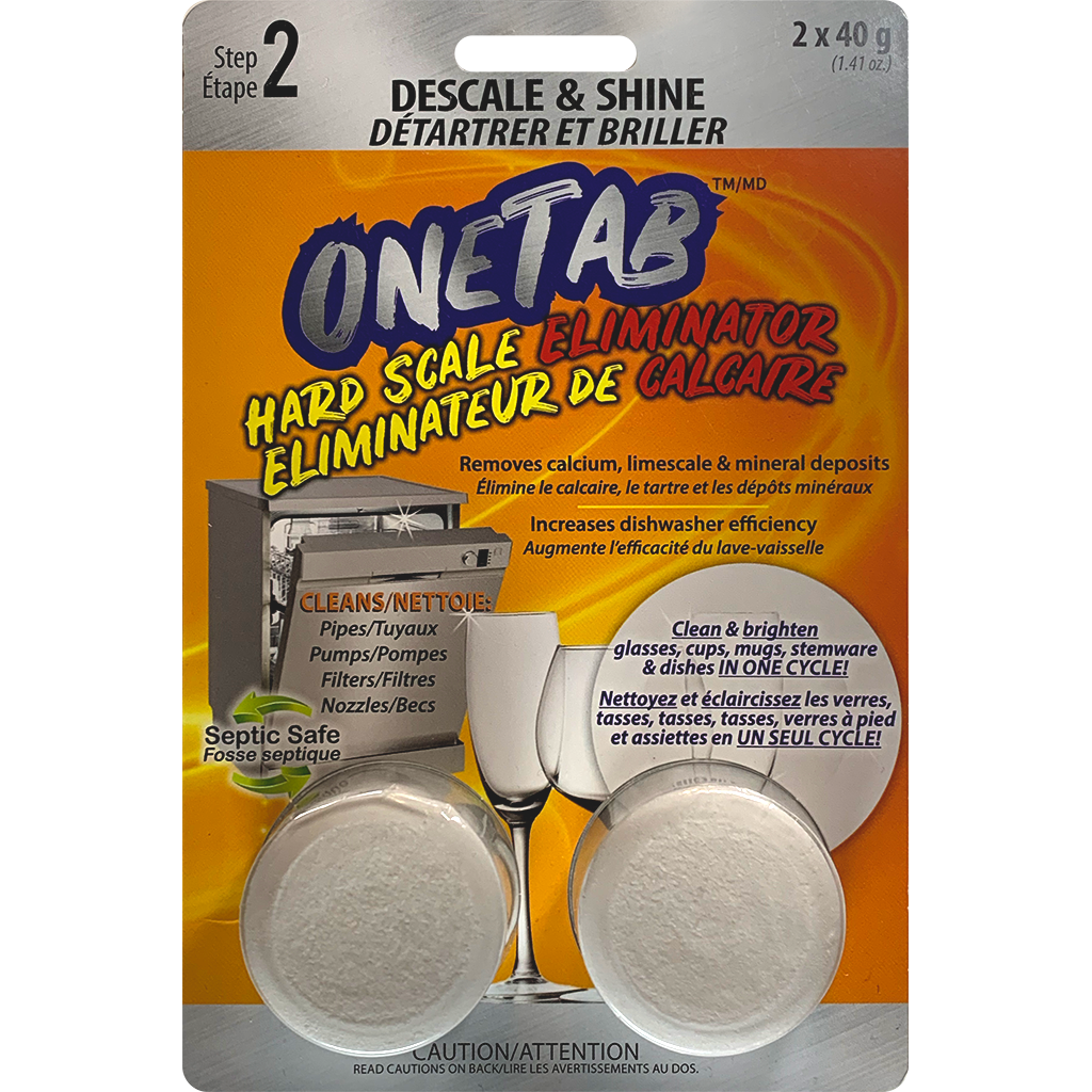 OneTab Hard Scale Eliminator Tablets (2/Pack)