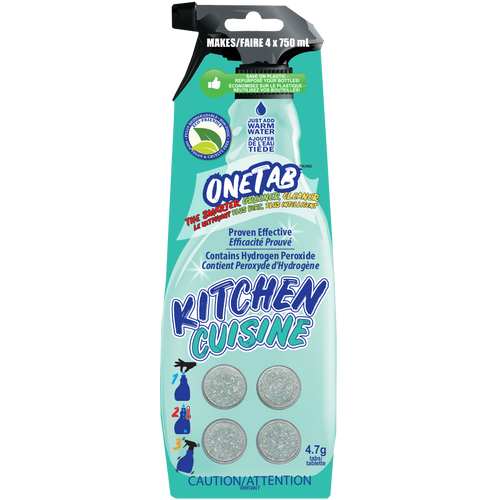 OneTab Kitchen Cleaner Tablets (4/Pack)