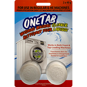 OneTab Washing Machine Cleaner Tablets (2/Pack)