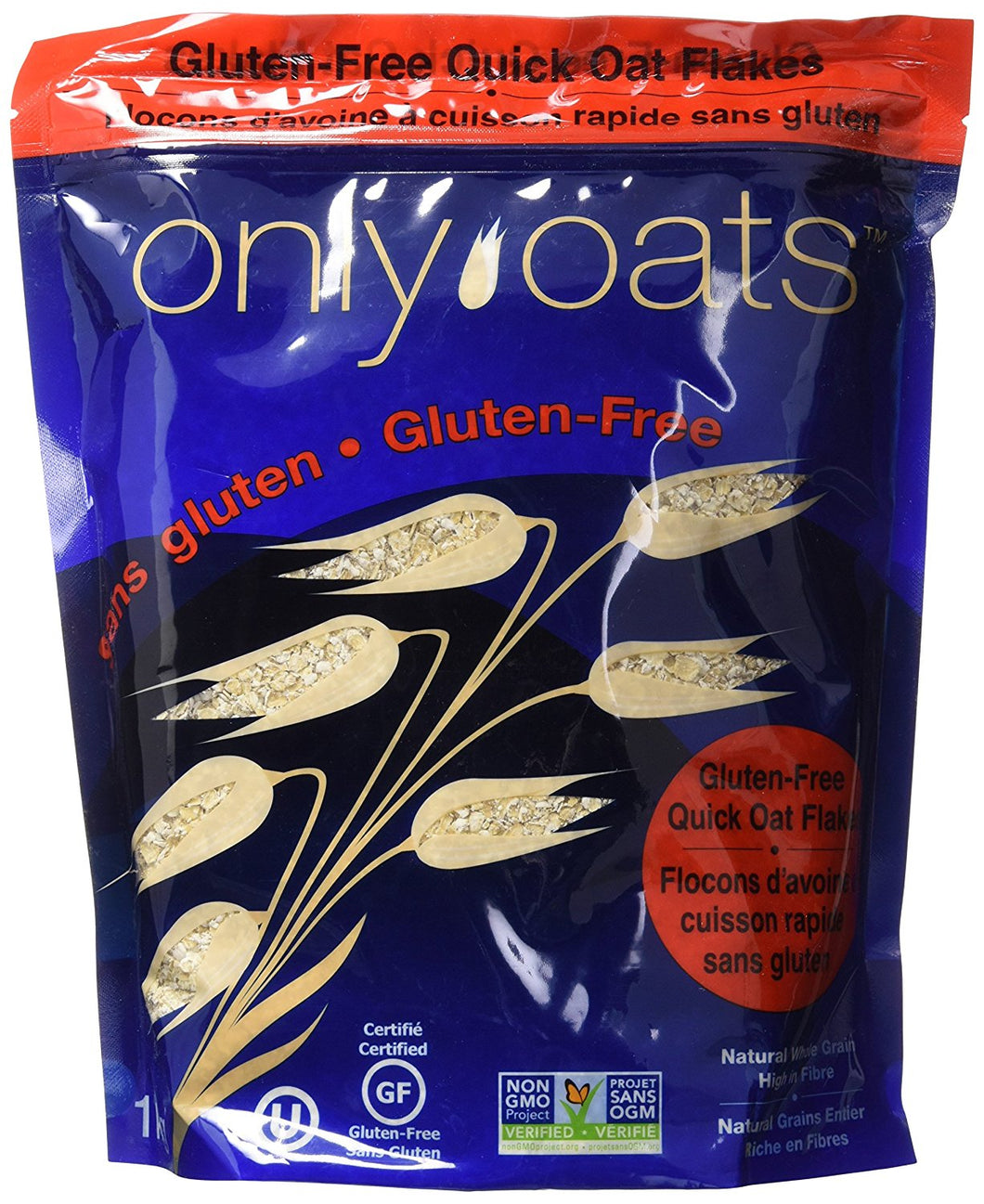 Only Oats Gluten-Free Quick Oat Flakes (1kg)