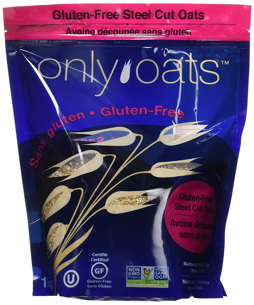 Only Oats Gluten-Free Steel Cut Oats (1kg)