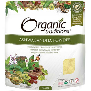 Organic Traditions Ashwagandha Powder (200g)