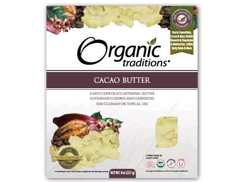 Organic Traditions Cacao Butter (227g)