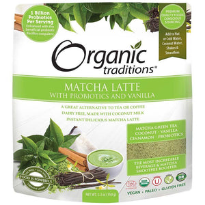 Organic Traditions Matcha Latte (150g)