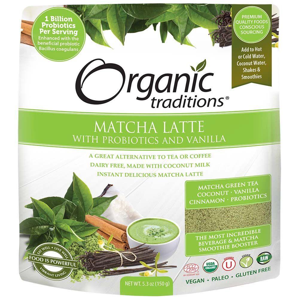Organic Traditions Matcha Latte (150g)