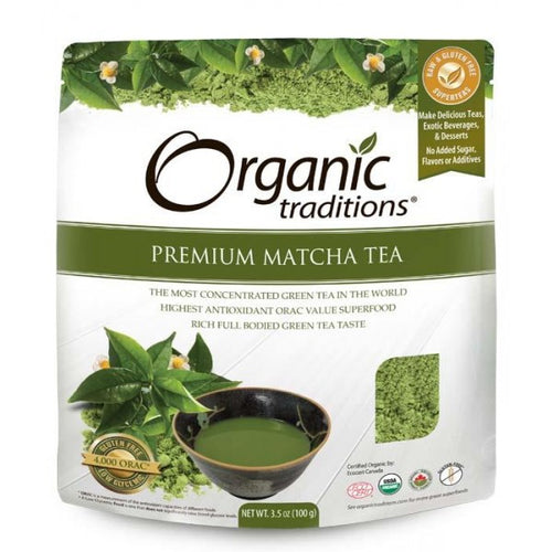 Organic Traditions Premium Matcha Tea (100g)