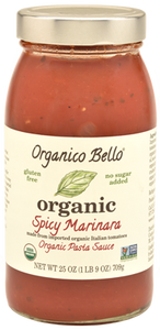 Organico Bello Spicy Marinara Sauce (685ml)