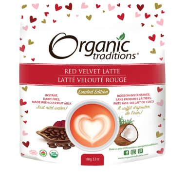 Organic Traditions Red Velvet Latte (150g)