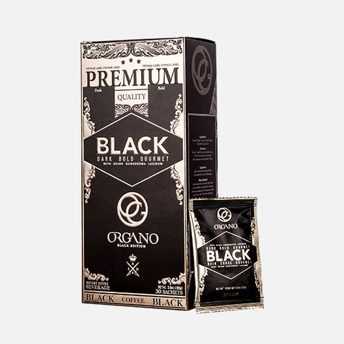 Organo Gourmet Black Coffee (30 Sachets)