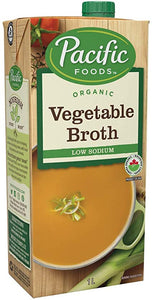 Pacific Foods Organic Low Sodium Vegetable Broth (1L)