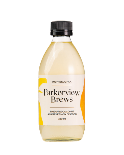 Parkerview Brews Pineapple Coconut Kombucha (330ml)